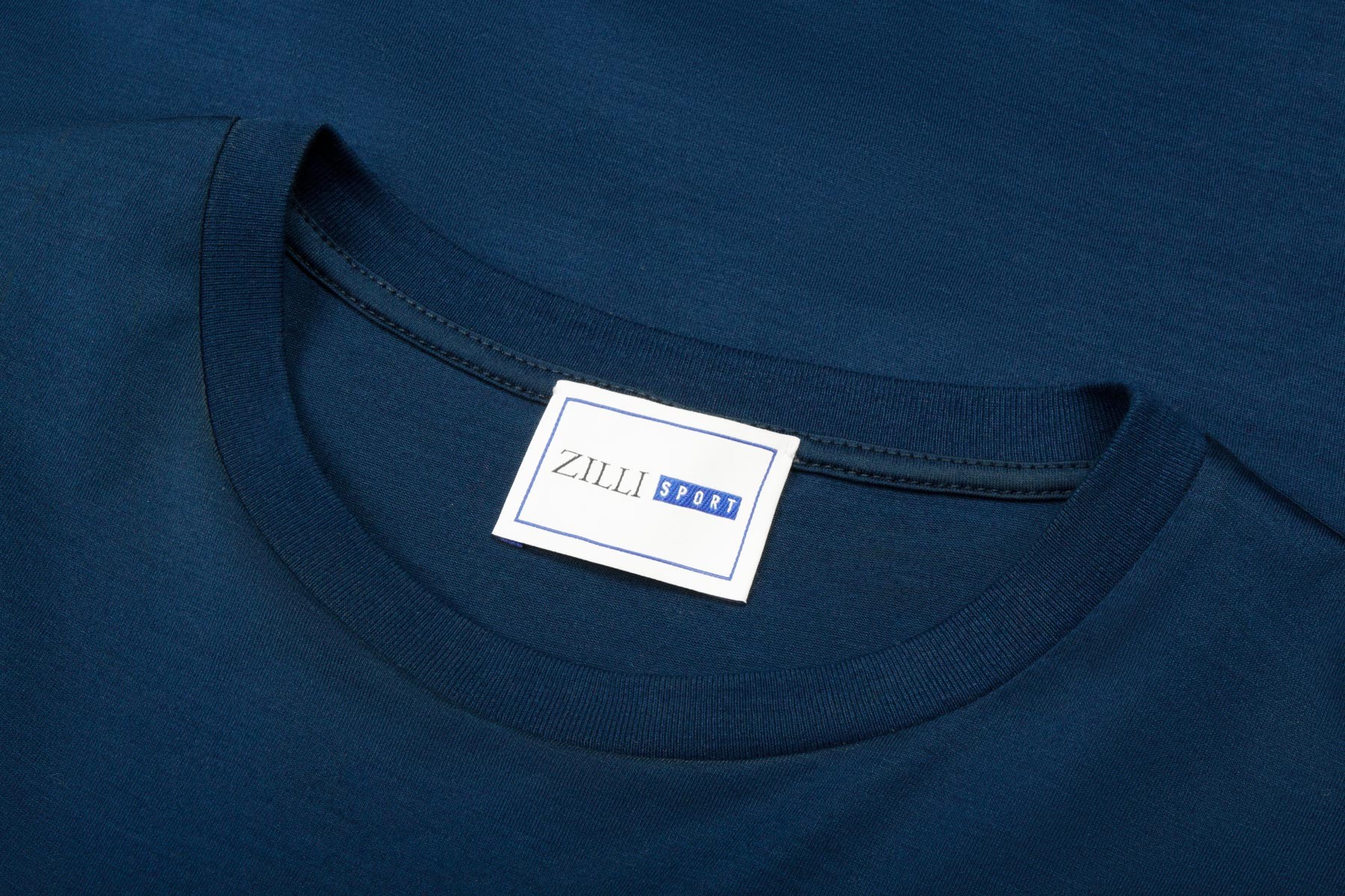 Blue T-shirt, ZILLI Sport pattern
